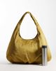 ASOS DESIGN ASOS DESIGN oversized satin tote bag in chartreuse-Green - 4