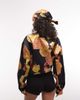 ASOS DESIGN ASOS DESIGN oversized satin track jacket in bright floral print-Multi - 4