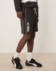 ASOS DESIGN ASOS DESIGN oversized scuba-style fabric shorts with print in black - part of a set - 1