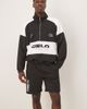 ASOS DESIGN ASOS DESIGN oversized scuba-style fabric shorts with print in black - part of a set - 2