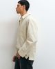 ASOS DESIGN ASOS DESIGN oversized shirt with double pockets in cream-WHITE - 2