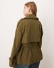 ASOS DESIGN ASOS DESIGN oversized short trench coat with belt in olive-Green - 2