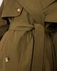 ASOS DESIGN ASOS DESIGN oversized short trench coat with belt in olive-Green - 4