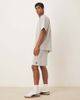 ASOS DESIGN ASOS DESIGN oversized shorts with embroidery in gray heather - part of a set - 3