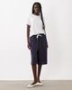 ASOS DESIGN ASOS DESIGN oversized shorts with side stripe in navy - 3