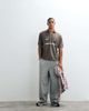 ASOS DESIGN ASOS DESIGN oversized sporty polo shirt with football high build graphic in brown - 2