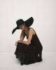 ASOS DESIGN ASOS DESIGN oversized straw hat in black - 2