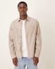 ASOS DESIGN ASOS DESIGN oversized striped shirt in beige-Neutral - 1