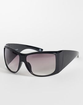 ASOS DESIGN ASOS DESIGN oversized sunglasses in black frame with black lens