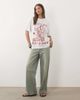 ASOS DESIGN ASOS DESIGN oversized t-shirt with Arizona cowboy boot graphic in white and red-Multi - 4
