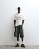 ASOS DESIGN ASOS DESIGN oversized T-shirt with Club Sportif graphic and tipping in cream-White - 2