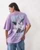 ASOS DESIGN ASOS DESIGN oversized T-shirt with House Fridays flower graphic in purple-Multi - 1