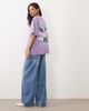 ASOS DESIGN ASOS DESIGN oversized T-shirt with House Fridays flower graphic in purple-Multi - 3