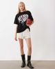 ASOS DESIGN ASOS DESIGN oversized T-shirt with Maison Dalmatian graphic in black-Multi - 3