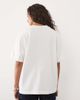 ASOS DESIGN ASOS DESIGN oversized T-shirt with Manhattan Athletics Dept graphic in white and red - 4