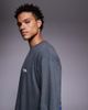 ASOS DESIGN ASOS DESIGN oversized T-shirt with race car graphic in dark gray - 4