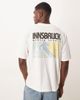 ASOS DESIGN ASOS DESIGN oversized t-shirt with ski sports graphic in white - 1