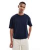 ASOS DESIGN ASOS DESIGN oversized t-shirt with sports club front graphic in light brown - 3