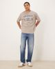 ASOS DESIGN ASOS DESIGN oversized T-shirt with sports graphic in light brown - 2
