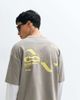 ASOS DESIGN ASOS DESIGN oversized t-shirt with street graphic in gray wash - 1