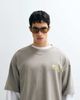 ASOS DESIGN ASOS DESIGN oversized t-shirt with street graphic in gray wash - 4