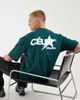 ASOS DESIGN ASOS DESIGN oversized T-shirt with street graphic in washed green - 1