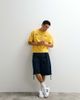 ASOS DESIGN ASOS DESIGN oversized T-shirt with street graphic in yellow wash - 3