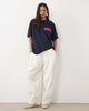 ASOS DESIGN ASOS DESIGN Oversized T-shirt with sunday sessions graphic in pink and blue-Multi - 2
