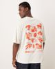 ASOS DESIGN ASOS DESIGN oversized t-shirt with sushi studio graphics in white - 1