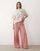 ASOS DESIGN ASOS DESIGN oversized tee and wide leg pyjama set with tea graphic in oatmeal-NEUTRAL - 2