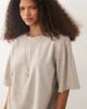 ASOS DESIGN ASOS DESIGN oversized tee in mushroom crosshatch-Brown - 2