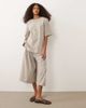 ASOS DESIGN ASOS DESIGN oversized tee in mushroom crosshatch-Brown - 3