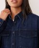 ASOS DESIGN ASOS DESIGN oversized traditional denim shirt in rinse-Navy - 3
