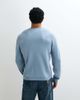 ASOS DESIGN ASOS DESIGN oversized v-neck knit sweater in pale blue - 4