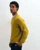 ASOS DESIGN ASOS DESIGN oversized v neck knitted sweater in chartruse-Yellow - 4