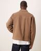 ASOS DESIGN ASOS DESIGN oversized washed harrington jacket in brown - 4