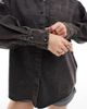 ASOS DESIGN ASOS DESIGN oversized washed twill shirt in charcoal-Gray - 2
