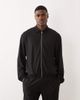 ASOS DESIGN ASOS DESIGN oversized zip up ribbed harrington jacket in black - part of a set - 1