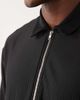 ASOS DESIGN ASOS DESIGN oversized zip up ribbed harrington jacket in black - part of a set - 2