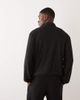 ASOS DESIGN ASOS DESIGN oversized zip up ribbed harrington jacket in black - part of a set - 4