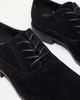 ASOS DESIGN ASOS DESIGN oxford dress shoes in black faux suede - 2