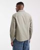 ASOS DESIGN ASOS DESIGN oxford regular shirt in khaki green - 3