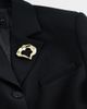 ASOS DESIGN ASOS DESIGN pack of 2 abstract brooches in mixed gold tone - 2