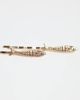 ASOS DESIGN ASOS DESIGN pack of 2 hair clips with fish design in gold tone - 2