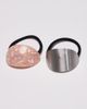 ASOS DESIGN ASOS DESIGN pack of 2 resin and silver hair cuffs-Multi - 4