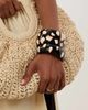 ASOS DESIGN ASOS DESIGN pack of 2 resin bangles with abstract animal print-Multi - 2