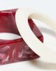 ASOS DESIGN ASOS DESIGN pack of 2 resin bangles with mixed shapes in multi - 2