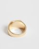ASOS DESIGN ASOS DESIGN pack of 2 stone set vintage rings in gold tone with green stone set - 2