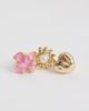 ASOS DESIGN ASOS DESIGN pack of 3 studs with mixed sun, heart and flowers in pink and gold tone-Multi - 1