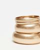 ASOS DESIGN ASOS DESIGN pack of 4 bangles in brushed gold tone - 2